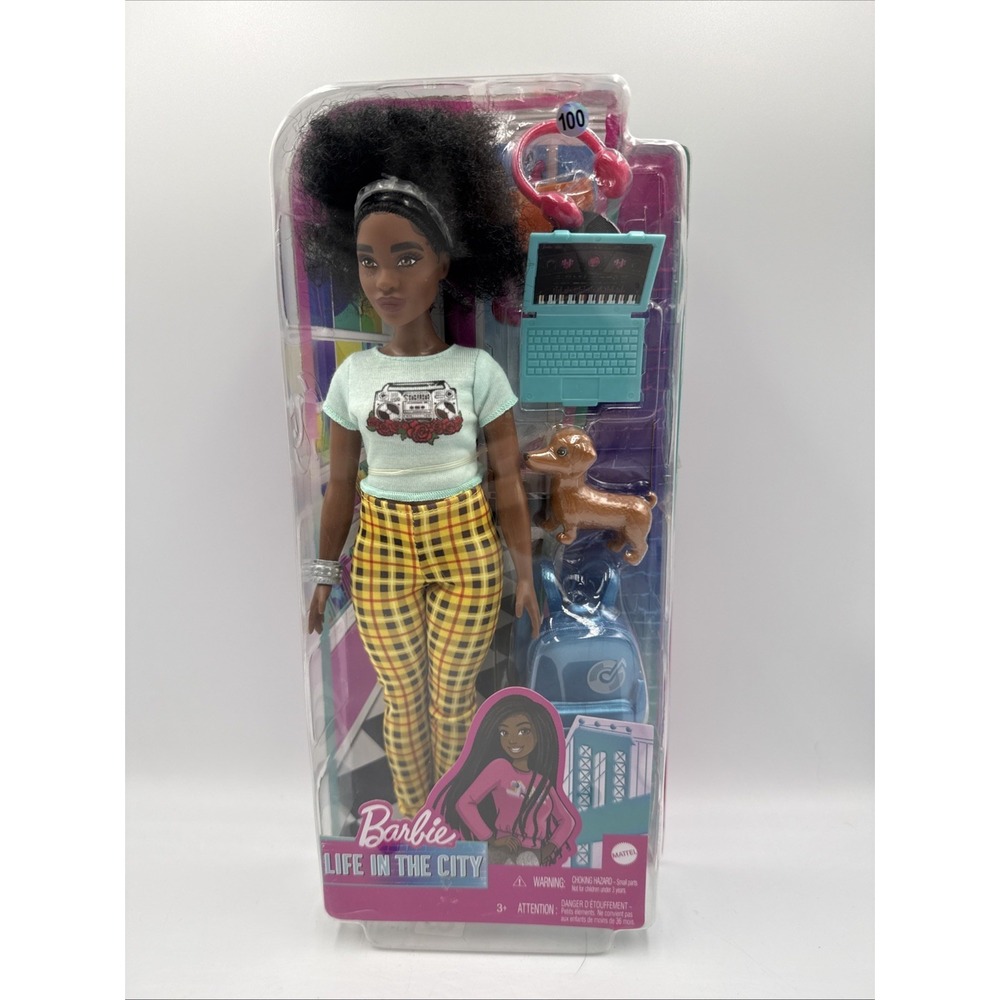 Barbie Life in the City LYLA DOLL & Pet With Accessories - Brand New!